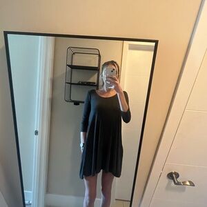 Urban Outfitters Dark Grey long sleeve dress